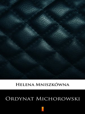 cover image of Ordynat Michorowski